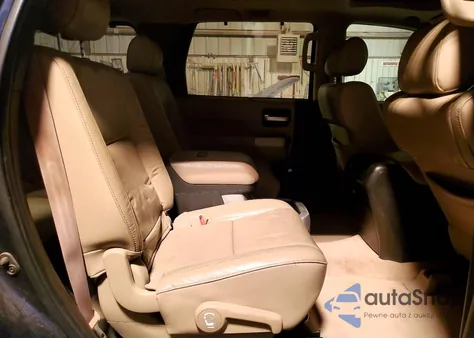 2008 Toyota Sequoia Platinum z USA, uszkodzony, nr VIN 5TDZY67A48S014381